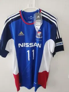 横浜Fマリノス　斎藤学　サイン入り　ユニフォーム　タグ付き　限定