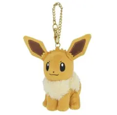 マスコット　イーブイ　ぬいぐるみ　ポケモン　キーホルダー　キーリング