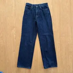 UNIQLO ワイドストレートジーンズ24