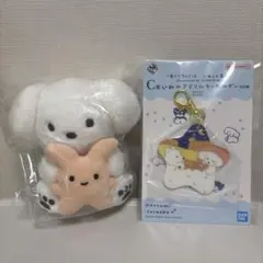 てらおかなつみ　一番くじ　B賞うさぎ　C賞いぬのアクリルキーホルダー