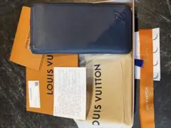 Louis Vuitton アロエグラムジッピーウォレット　ヴェルディカル長財布