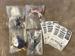 ズートピア2 ゆらゆらつながるマスコット　４種コンプ