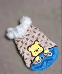 くまのプーさん　 フリース　犬服　 ドッグウェア　小型犬用プーさん