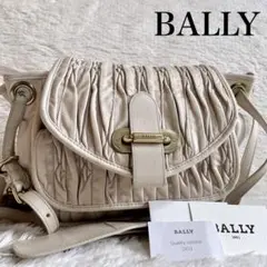 希少 BALLY バリー キルティング レザー ショルダーバッグ ゴールド金具