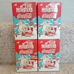 THE MONSTERS コカ・コーラ フィギュア4個 ラブブ Labubu