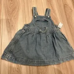 baby gap デニムサロペットスカート