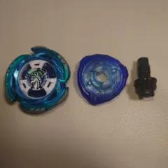 爆旋Beyblade X 氣流飛馬 3-70 L 雙金屬塗層 藍綠色