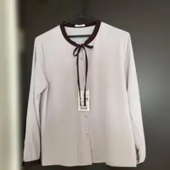 ハニーズ リボンブラウス　ラベンダー