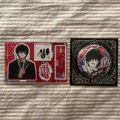 SAKAMOTODAYS 南雲 バースデイ 名場面ジオラマフィギュア 缶バッジ