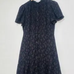 MOUSSY 花柄ワンピース ブラウン
