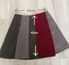 レディアゼル　巻きミニスカート