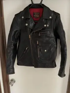 美品　フラットヘッド　THE FLAT HEAD 36 ホースハイド　ライダースのサムネイル