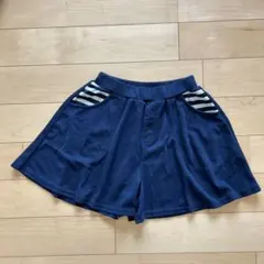 コムサイズム キュロットパンツ　ネイビー　150
