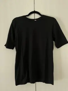 ATONクルーネック 半袖 Tシャツ ブラックのサムネイル