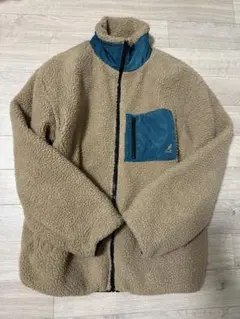 KANGOL/カンゴール別注 オーバーサイズ シープボアフリースジャケット Ｍ