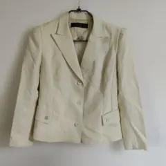 DONNA KARAN テーラードジャケット クリームサイズ不明レディースのサムネイル