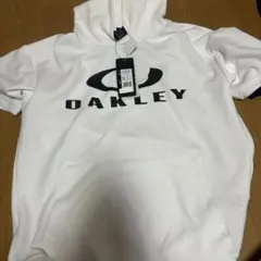 OAKLEY ホワイト フード付きパーカー