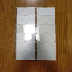 10枚セットまとめ売り5mm CD DVD Blu-ray 空ケース 透明ケース