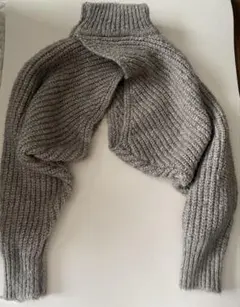 ZARA グレー 長袖カーディガン M