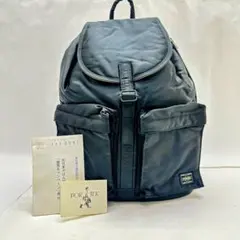 極美品 PORTER ポーター タンカー リュック ブラック