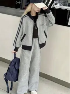 グレー ジャージセット 160