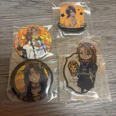 ツイステ レオナ セット 缶バッジ ミニアクスタ アクキー バッジ カプ