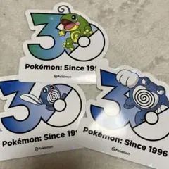 ポケモン ワニノコ チコリータ ヒノアラシ 韓国限定 30周年ロゴ