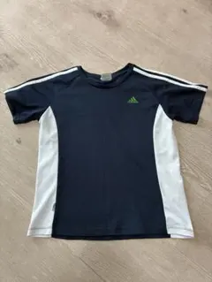 【美品】adidas トレーニングTシャツ ネイビー M 吸汗速乾