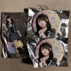 AKB48 太田有紀 17期生挨拶回りツアー スペシャルくじ アクスタ 缶バッジ
