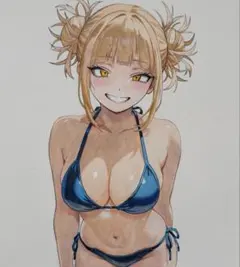 v*v様 僕のヒーローアカデミア　トガヒミコ　手描きイラスト