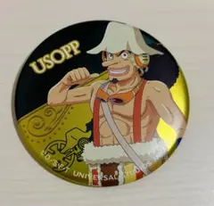 USJ ONE PIECE / ワンピース　ウソップ　缶バッジ