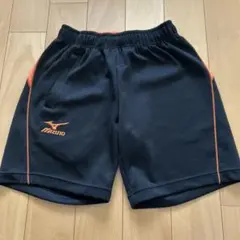 Mizuno ブラック/オレンジ ショートパンツ