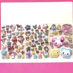 キャラクター大渋滞ボンボンドロップうるちゅるコットンぷにぷにシールおすそ分け