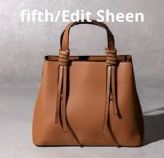 【fifth】High Lineハンドバッグ トートバッグ キャメル ブラウンのサムネイル