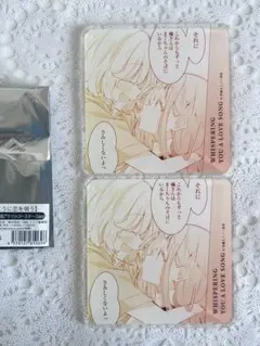 ささやくように恋を唄う 名場面アクリルコースター 橘香織&筒井真理 2点セット