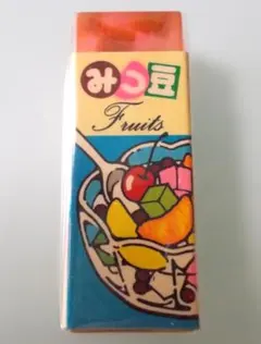 レトロ消しゴム ヒノデワシ みつ豆フルーツ - メルカリ