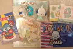 ポチャッコとハローキティなど　サンリオグッズセット