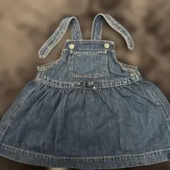 GAP デニム サロペットワンピース 12-18ヶ月