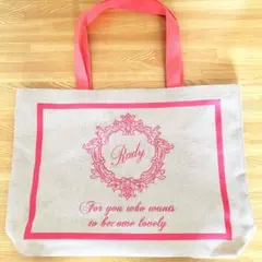 Rady トートバッグ オックス×ネオンピンク