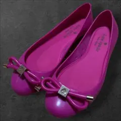 kate spade NEW YORK ラバー リボン バレエシューズ 5のサムネイル