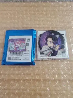 鬼滅の刃 無限城編 グリッター缶バッジ モチーフピンズ 胡蝶カナエ しのぶ