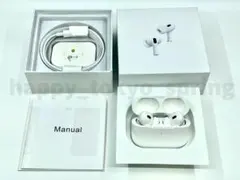 最新 Pro2 ワイヤレスイヤホン 高音質 TWS 充電ケース付 高品質