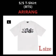 BTS JIN 着用 ARIRANG Tシャツ グレー JP バージョン L - メルカリ