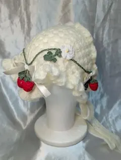 バブーシュカ ハンドメイド ヘッドドレス ボンネット ゴスロリ ロリータ