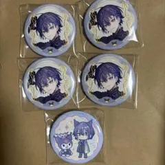からぴち カラフルピーチ ぷぴぱ 等身 なおきり 缶バッチ - メルカリ