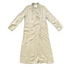 Fray I.D ベージュ ダブルブレストコート