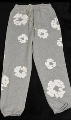 DENIM TEARS 完全正規品花柄プリント ジョガーパンツ M