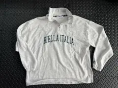 FILA BIELLA ITALIA ハーフジップ スウェット Lのサムネイル