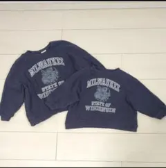 BREEZE　ブリーズ トレーナー　2点セット　90　110 お揃い　セット