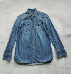 新品タグ付き】goa デニムシャツ - メルカリ